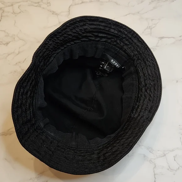 Authentic GUCCI Black Bucket Hat - Picture 5 of 8